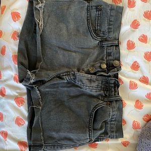Black Tom Girl Shorts